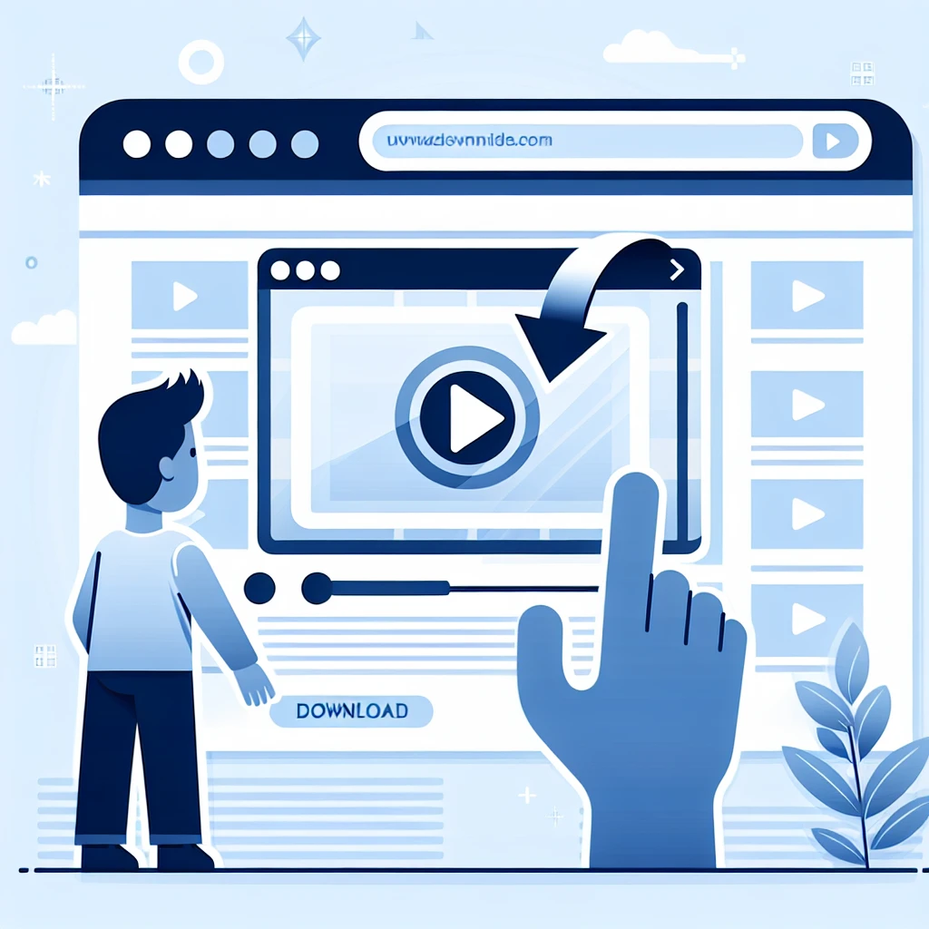 "Ilustrasi cara menggunakan Savefrom untuk mengunduh video YouTube dengan mudah dan aman di perangkat Anda."